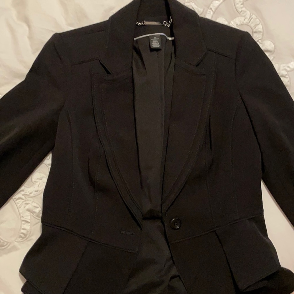 Black White House black market blazer